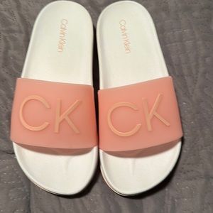 Calvin Klein slides